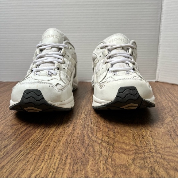 Vionic 23walk White Leather Walking Athletic Shoes Size 9 - Picture 6 of 17